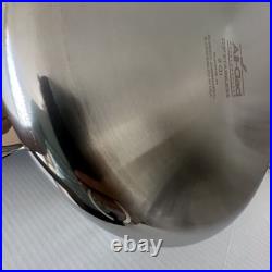 All-Clad D3 Stainless Steel Stockpot with Lid 8 Qt EUC
