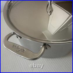 All-Clad D3 Stainless Steel Stockpot with Lid 8 Qt EUC