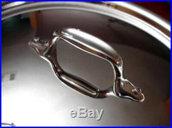 All-Clad D3 Tri Ply Stainless Steel 8 Quart Stock Pot With Lid