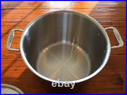 All Clad D3 Tri-ply Stainless-Steel 12 Quart Stock Pot with Lid