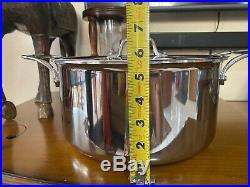 All-Clad D5 8 Qt Stock Pot Polished Stainless 5-ply (see Details, second Choice)