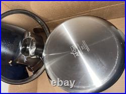 All-Clad D5 Brushed 5-Ply 8Qt Stock Pot with lid