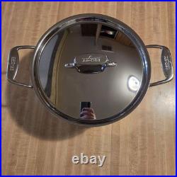 All-Clad D5 Stainless 3-ply Bonded Stockpot with lid, 8 quart