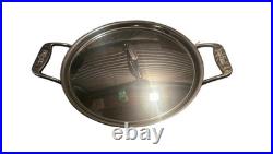 All-Clad D5 Stainless Steel 5-Ply 8-qt Nonstick Stock Pot with Lid SD55508 NWT