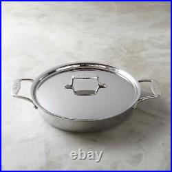 All Clad D5 Stainless Steel Nonstick All-In-One Pan 4 QT