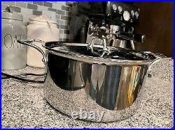 All-Clad D5 Stainless Steel Stockpot, 8 Quart NEW Open Box