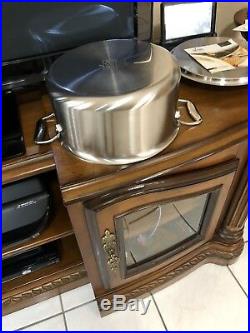 All-Clad D5 Stock Pot 8Qt 5-ply Brushed Stainless