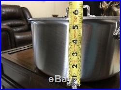 All-Clad D5 Stock Pot 8Qt 5-ply Brushed Stainless(see Details)