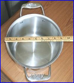 All Clad D5 Stockpot 7qt Stewpot Stainless Steel Polished Hd USA No LID Large
