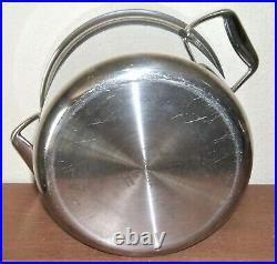 All Clad D5 Stockpot 7qt Stewpot Stainless Steel Polished Hd USA No LID Large