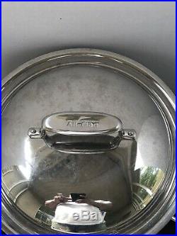 All-Clad D7 Stainless Steel 8-Qt. Round Oven with Lid. Stock Pot. Roaster