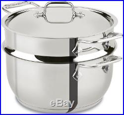 All-Clad E414S564 Stainless Steel 5-Quart covered steamer pot