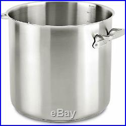 All-Clad E7507050 Stainless Steel Dishwasher Safe Stockpot Cookware, 50-Qt