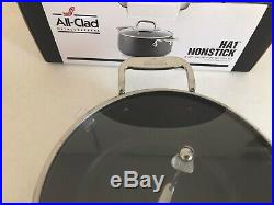 All-Clad E7854464 HA1 Soup Pot 4-Quart Anodized Nonstick Dishwasher Safe