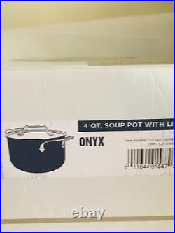 All Clad FUSIONTEC Ceramic w Steel Core Soup Pot 4qt Germany NIB Free Shipping