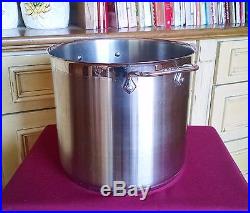 All-Clad Gourmet Accessories 16-Qt Stock Pot with Lid Very Good Condition