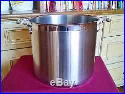All-Clad Gourmet Accessories 16-Qt Stock Pot with Lid Very Good Condition