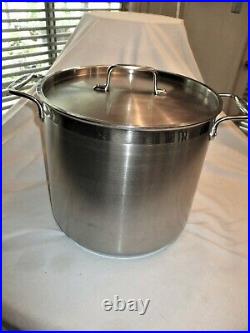 All-Clad Gourmet Accessories Stainless Stockpot w Lid 16 Qt. W Lid Heavy Gauge