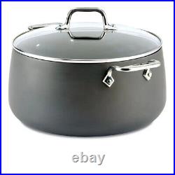 All Clad HA1 Hard Anodized Nonstick 8 Qt Stock Pot withLid