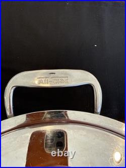 All-Clad LTD2 LARGE Pot 8 Qt Stainless Steel Anodized Aluminum Induction With Lid