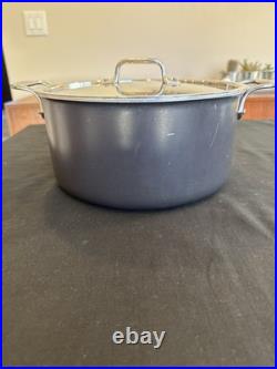 All-Clad LTD2 LARGE Pot 8 Qt Stainless Steel Anodized Aluminum Induction With Lid
