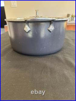 All-Clad LTD2 LARGE Pot 8 Qt Stainless Steel Anodized Aluminum Induction With Lid