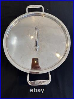 All-Clad LTD2 LARGE Pot 8 Qt Stainless Steel Anodized Aluminum Induction With Lid