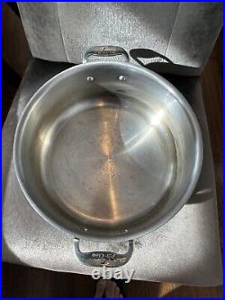 All-Clad LTD Soup Pot/Pan with Lid, 4 qt. Anodized & Stainless, Stockpot