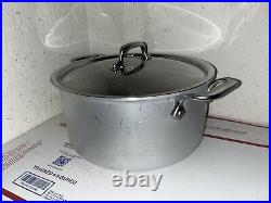 All-Clad LTD Vintage Stock Pot 8Qt Stainless Steel Hard Anodized WithLid