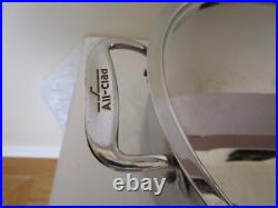 All Clad Large Cooking Stock Pot With Lid Stainless Steel 8 Quart VGC
