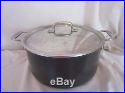 All-Clad Ltd 8 qt Anodized Stainless Stock Pot with Lid