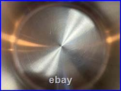 All Clad Master Chef 8 qt Stock Pot with Lid USA Aluminum with Stainless inide
