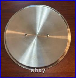All Clad Master Chef 8 qt Stock Pot with Lid USA Aluminum with Stainless inide
