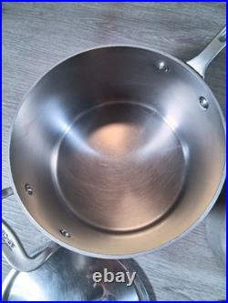 All-Clad Master Chef Cookware Set (10 Nice Pcs. Pots/Pans/Lids) Very Clean