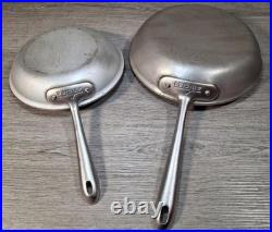 All-Clad Master Chef Cookware Set (10 Nice Pcs. Pots/Pans/Lids) Very Clean
