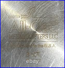 All Clad Metal Crafters 8 Quart Stock Pot with Lid USA Made