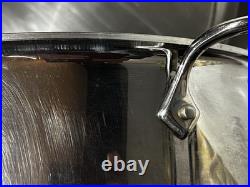 All Clad Metal Crafters 8 Quart Stock Pot with Lid USA Made