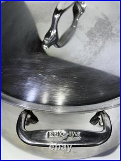 All Clad Metal Crafters 8 Quart Stock Pot with Lid USA Made
