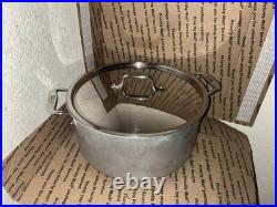 All-Clad Metalcrafters #508 Master Chef 8QT Stainless Steel Stockpot with Lid