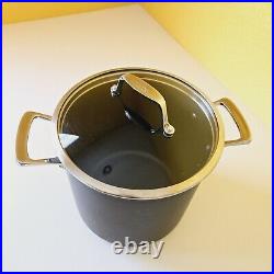 All-Clad NS1 Hard Anodized Aluminum Induction Non-Stick 8-Qt Stock Pot with Lid All-Clad NS1 Hard Anodized Aluminum Induction Non-Stick 8-Qt Stock Pot with Lid