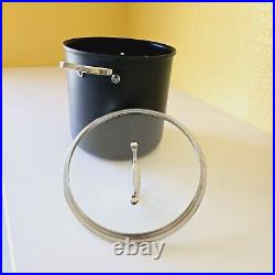 All-Clad NS1 Hard Anodized Aluminum Induction Non-Stick 8-Qt Stock Pot with Lid All-Clad NS1 Hard Anodized Aluminum Induction Non-Stick 8-Qt Stock Pot with Lid