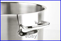 All-Clad Professional Stainless Steel Series Rondeau Stock Pot 75 Qts