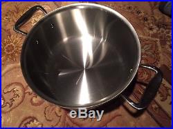 All-Clad SD755086 18/10 D7 Stainless Steel 7-Ply Bonded 8-qt Stock Pot