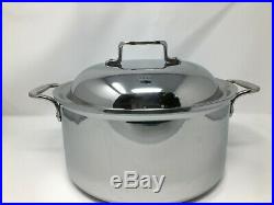 All-Clad SD75508 8-Qt. Round Oven with Lid. Factory Second