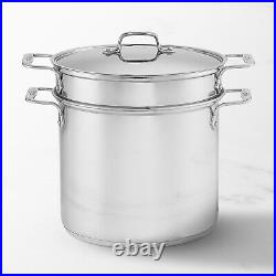 All-Clad Specialty Stainless Steel Dishwasher Safe 8-Qt Multi Cooker with Lid