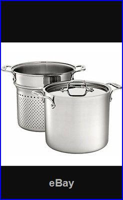 All-Clad Stainless Pasta Pentola Stock Pot with Insert