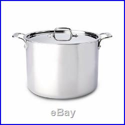 All-Clad Stainless Steel 12 Qt. Stockpot withLid