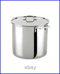 All-Clad Stainless Steel 16 QT Stockpot With Lid New