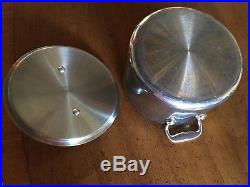 All Clad Stainless Steel 4-quart Stock Pot With LID