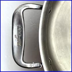 All-Clad Stainless Steel 6 QT. Stockpot with Lid Handcrafted in USA